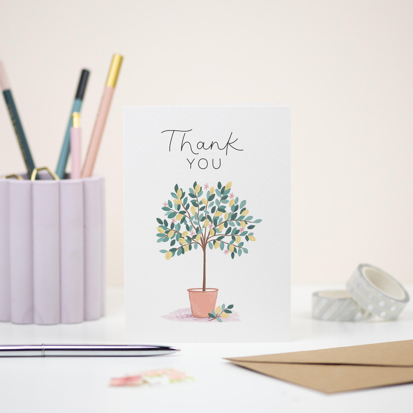 Lemon Tree Thank You Card