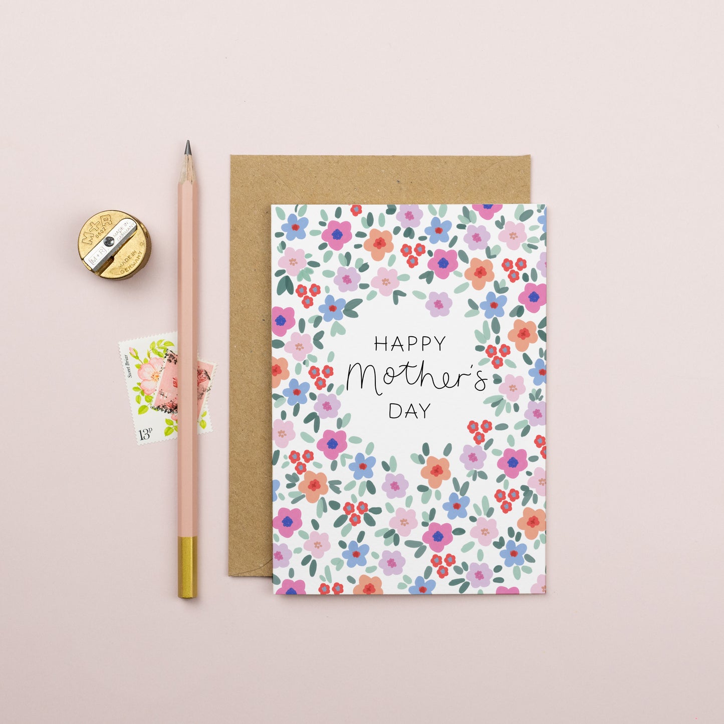 Mother's Day Floral Card