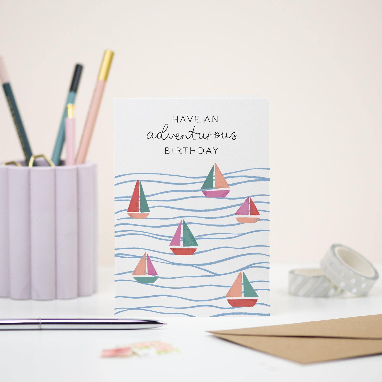 Sailing Birthday Card