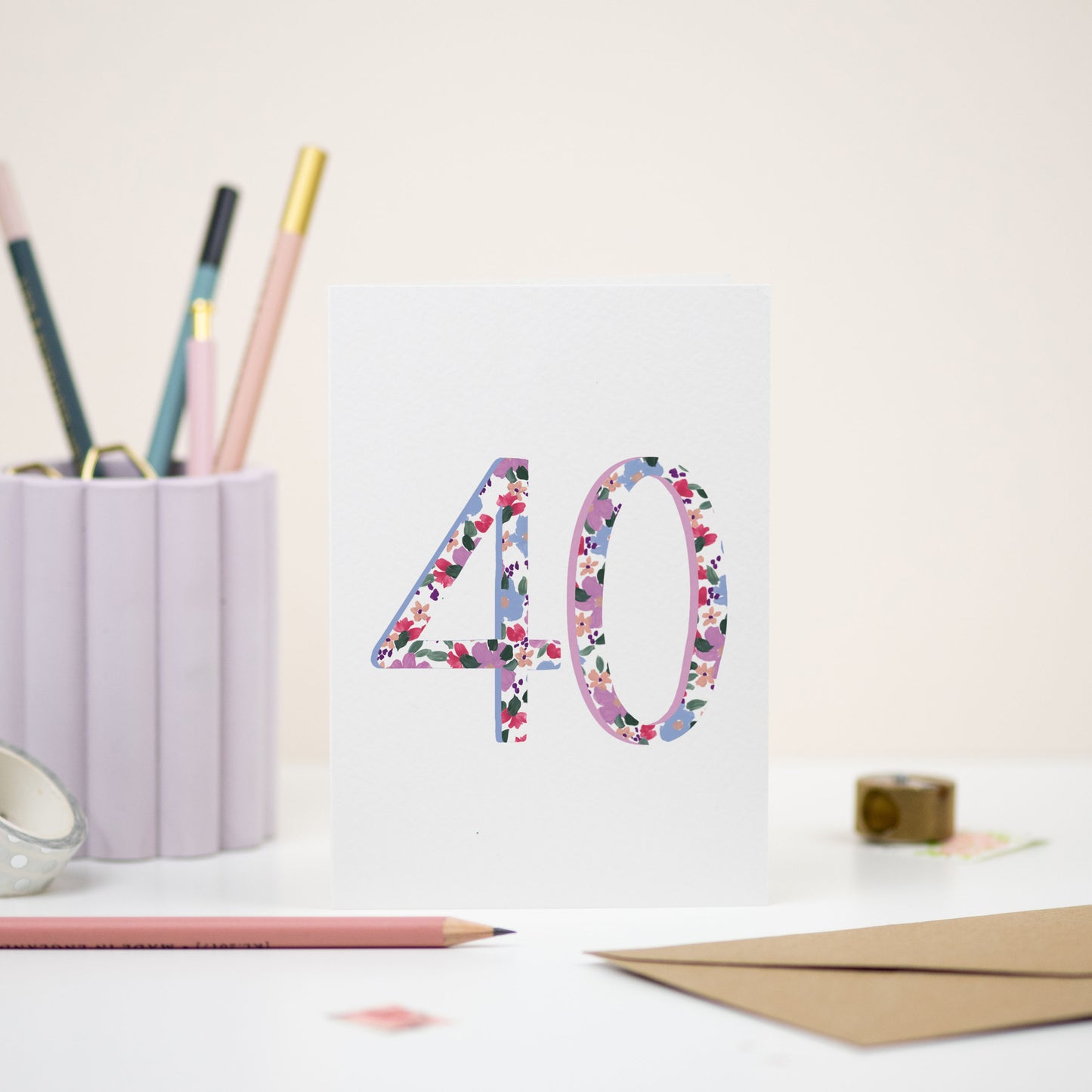 40th Birthday Card