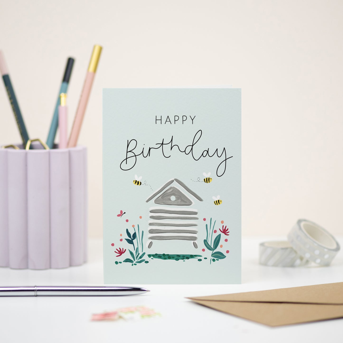 Birthday Bees Card