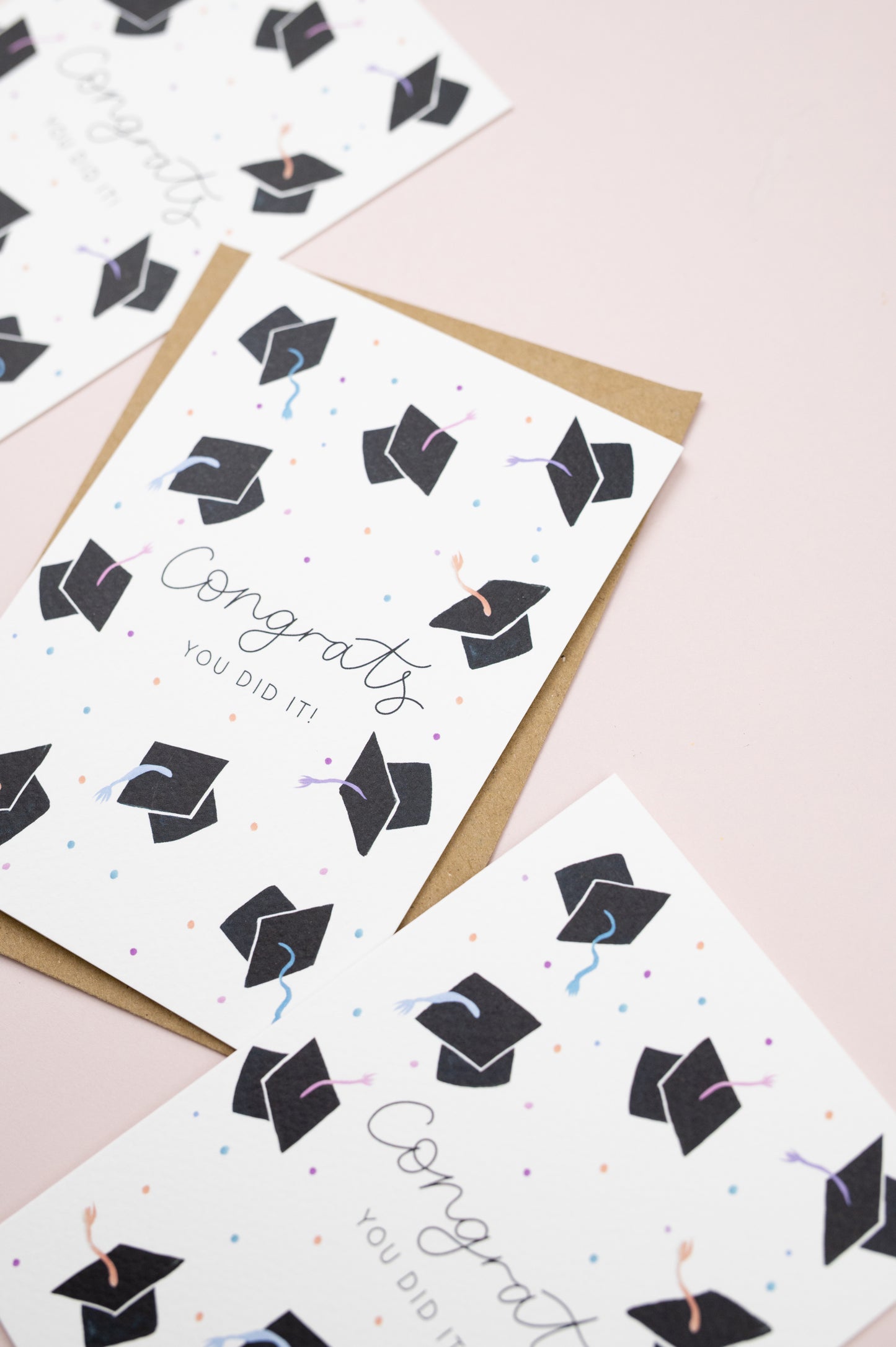 Graduation Hats Card