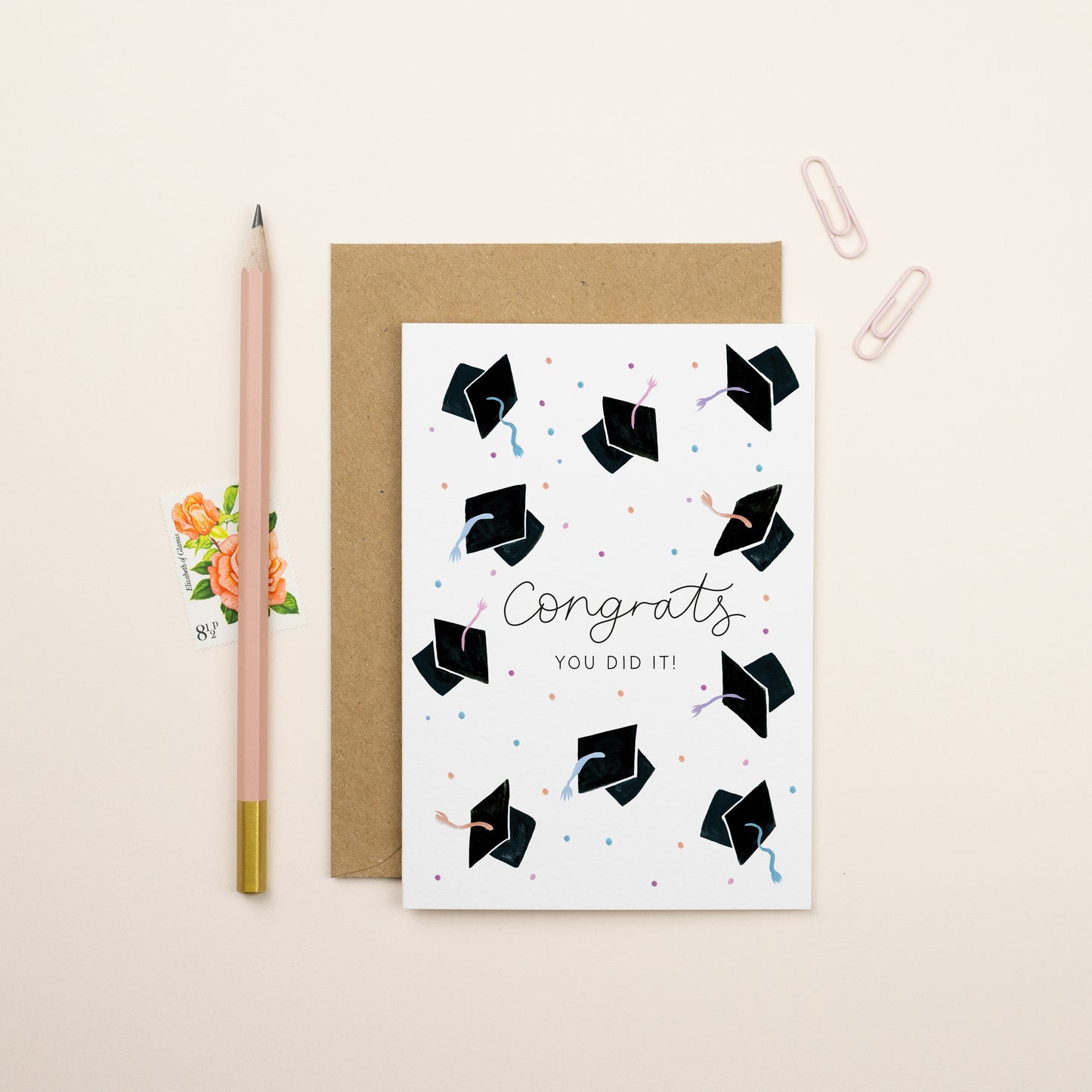 Graduation Hats Card