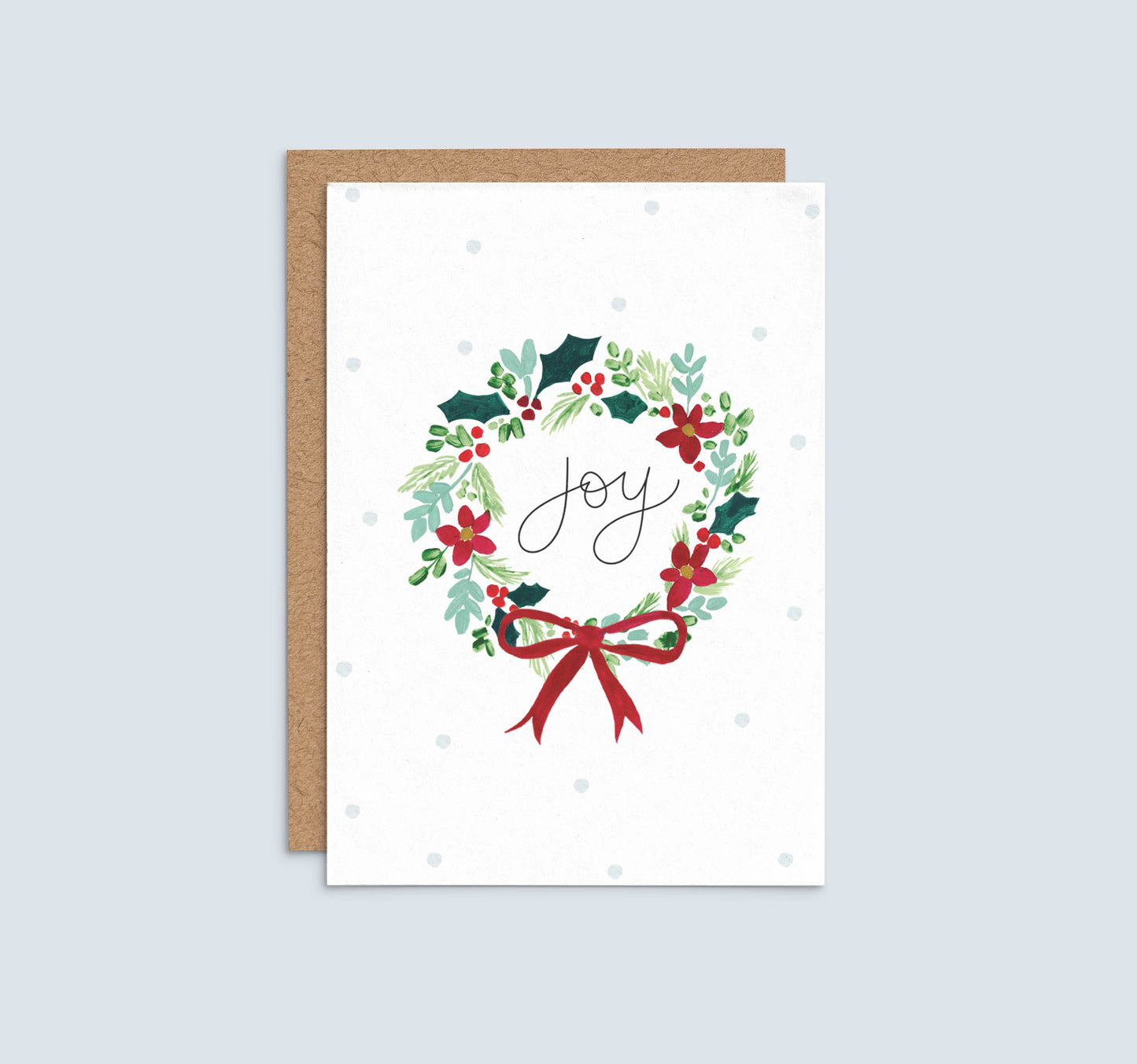 Christmas Wreath Card