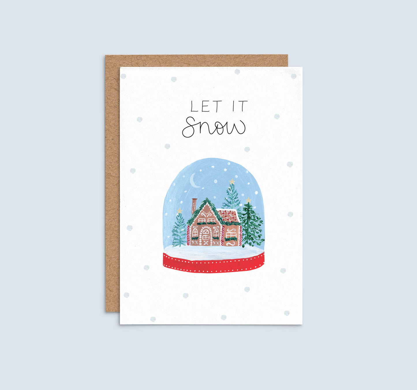 Let It Snow Christmas Card