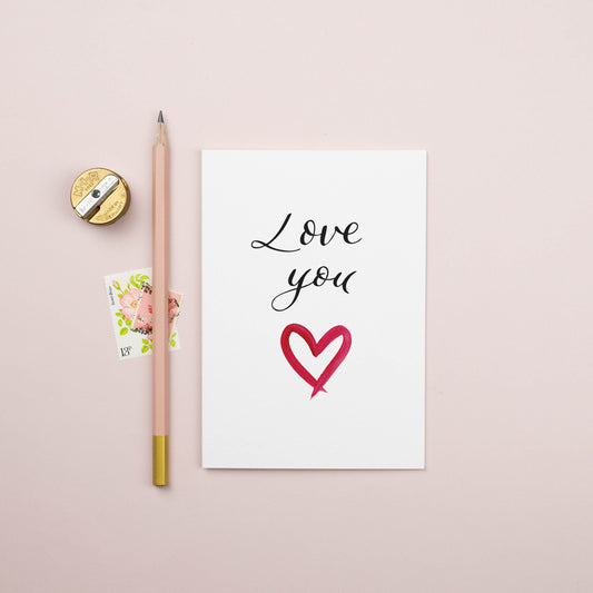 Love You Card