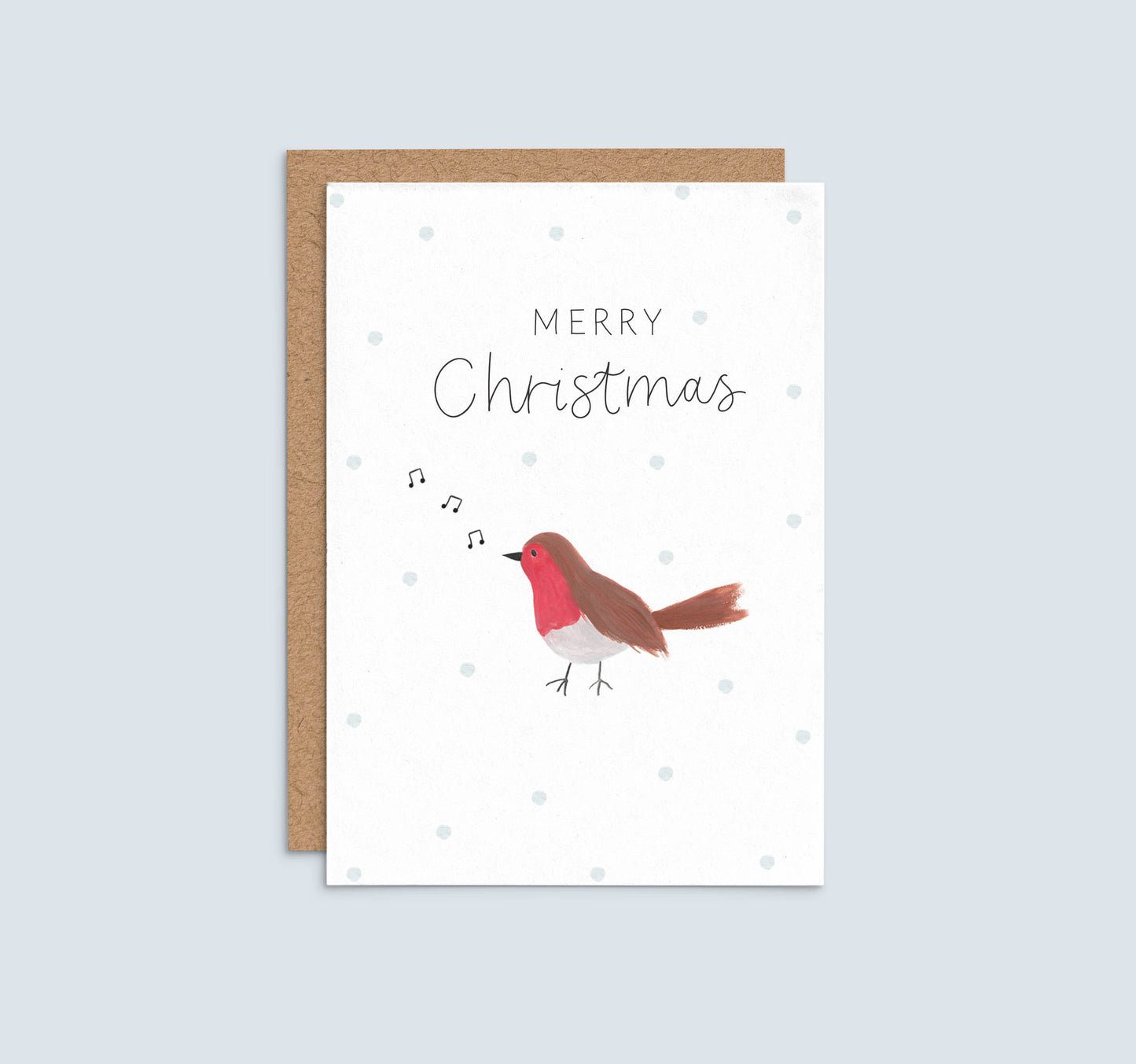 Christmas Robin Card