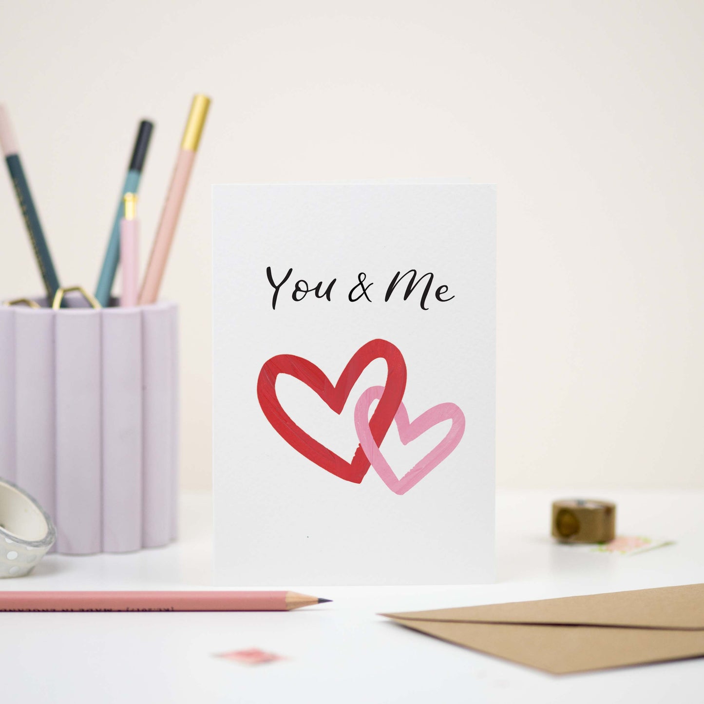 You & Me Card
