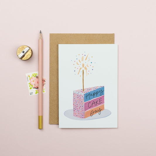 Happy Cake Day Card