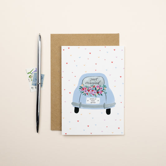 Just Married Card