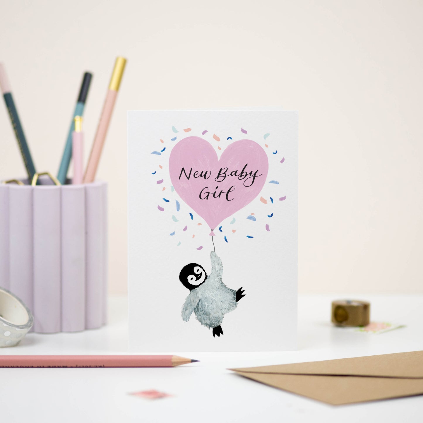 New Baby Girl Card