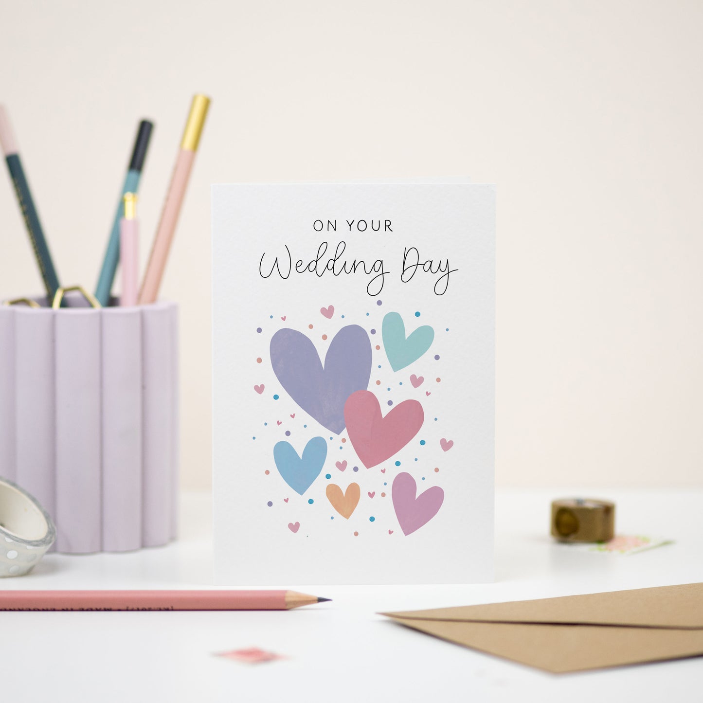 Wedding Hearts Card