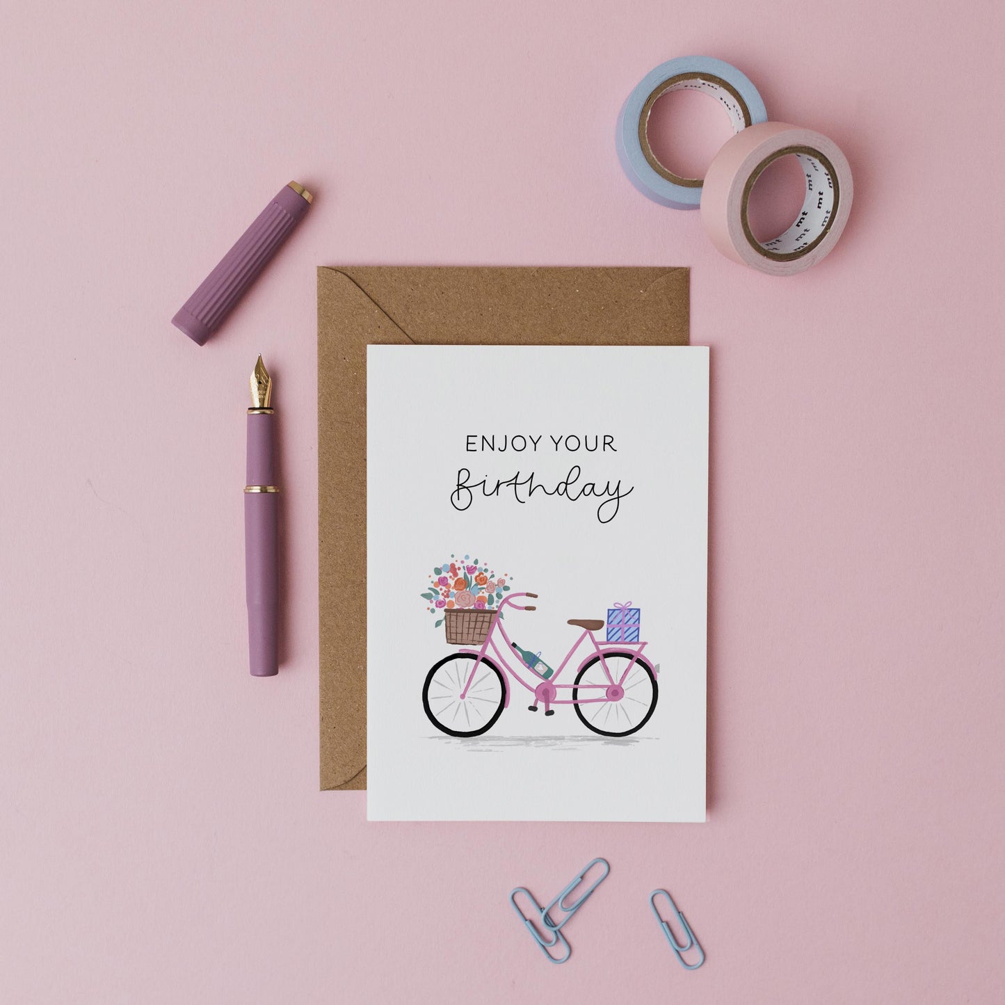 Birthday Bike Card