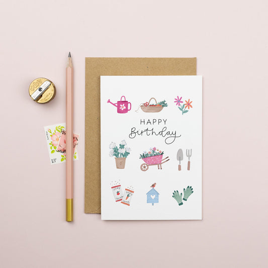 Gardening Birthday Card