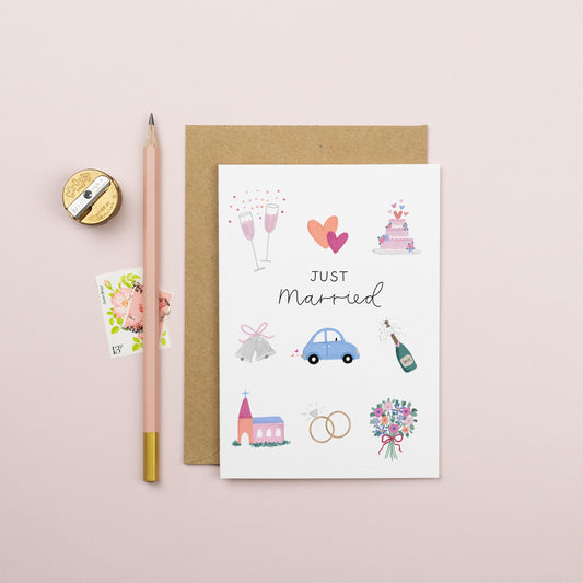 Just Married Card