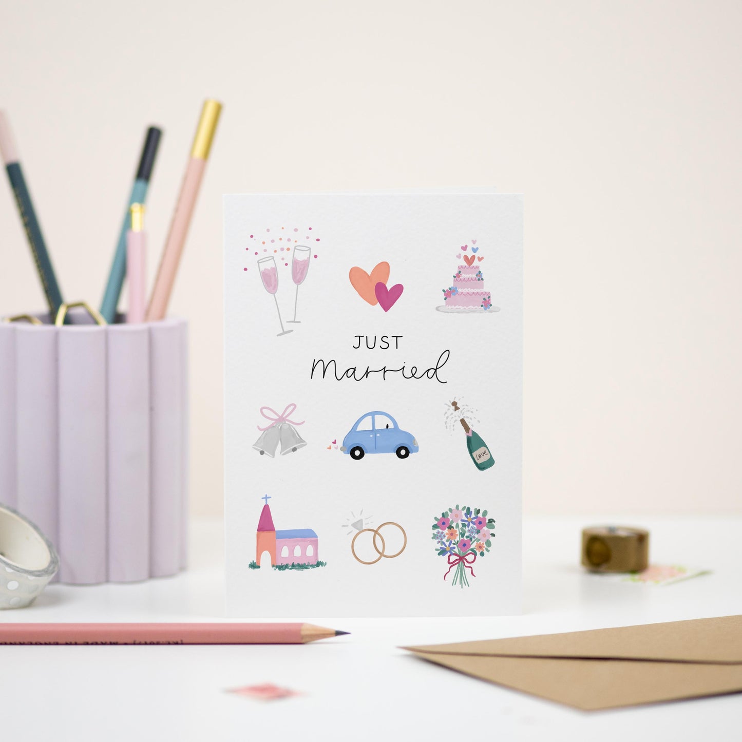 Just Married Card