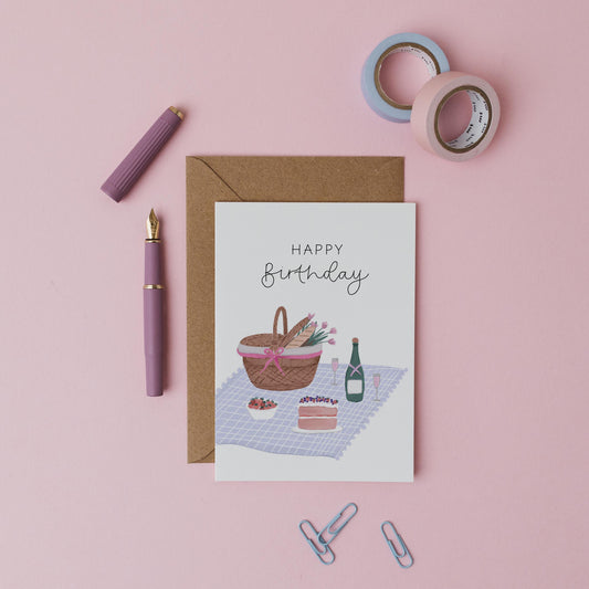 Birthday Picnic Card