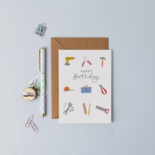 DIY Toolbox Birthday Card