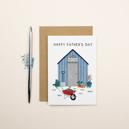 Father's Day Shed Card