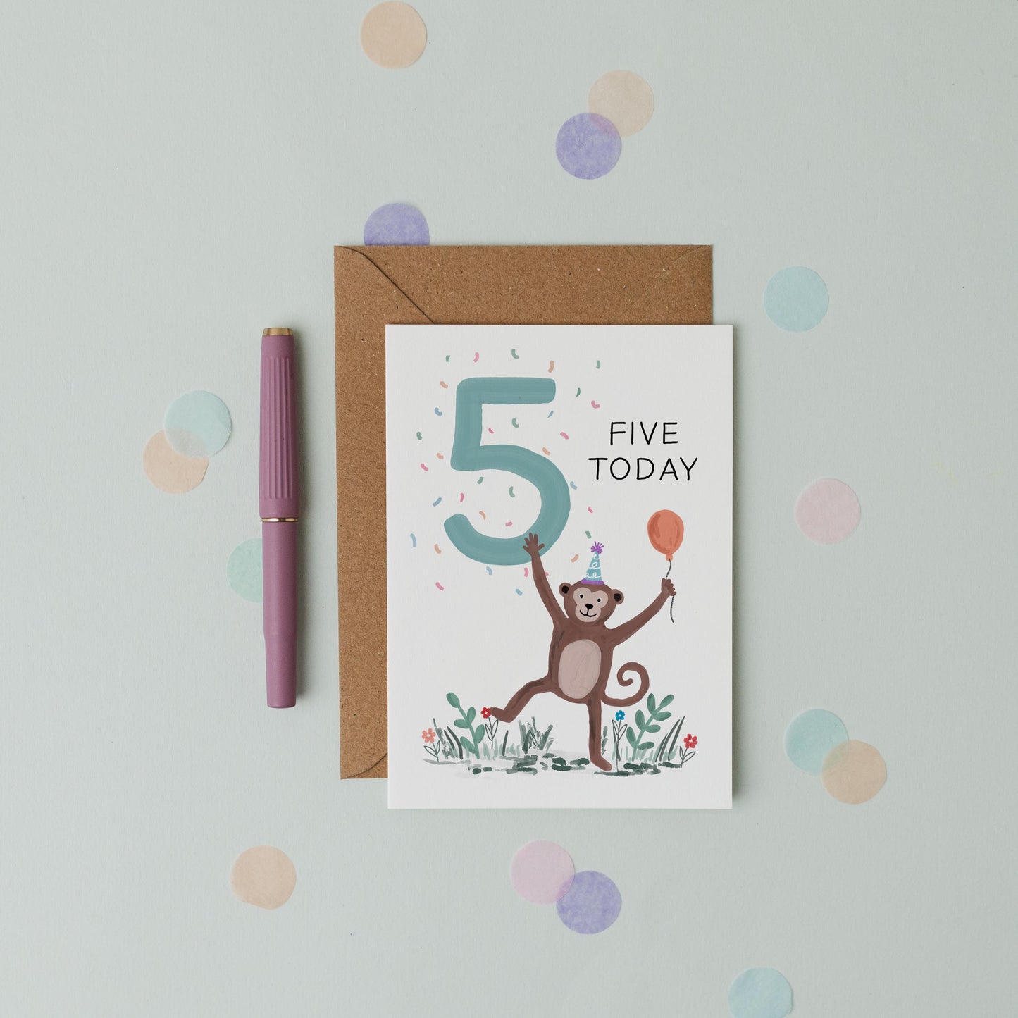 5th Birthday Card