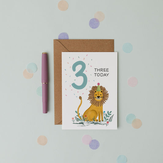 3rd Birthday Card