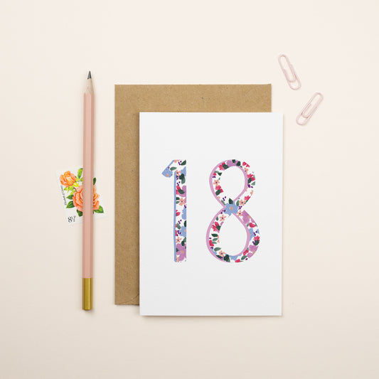 18th Birthday Card