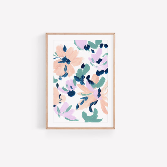 Floral Abstract Art Print