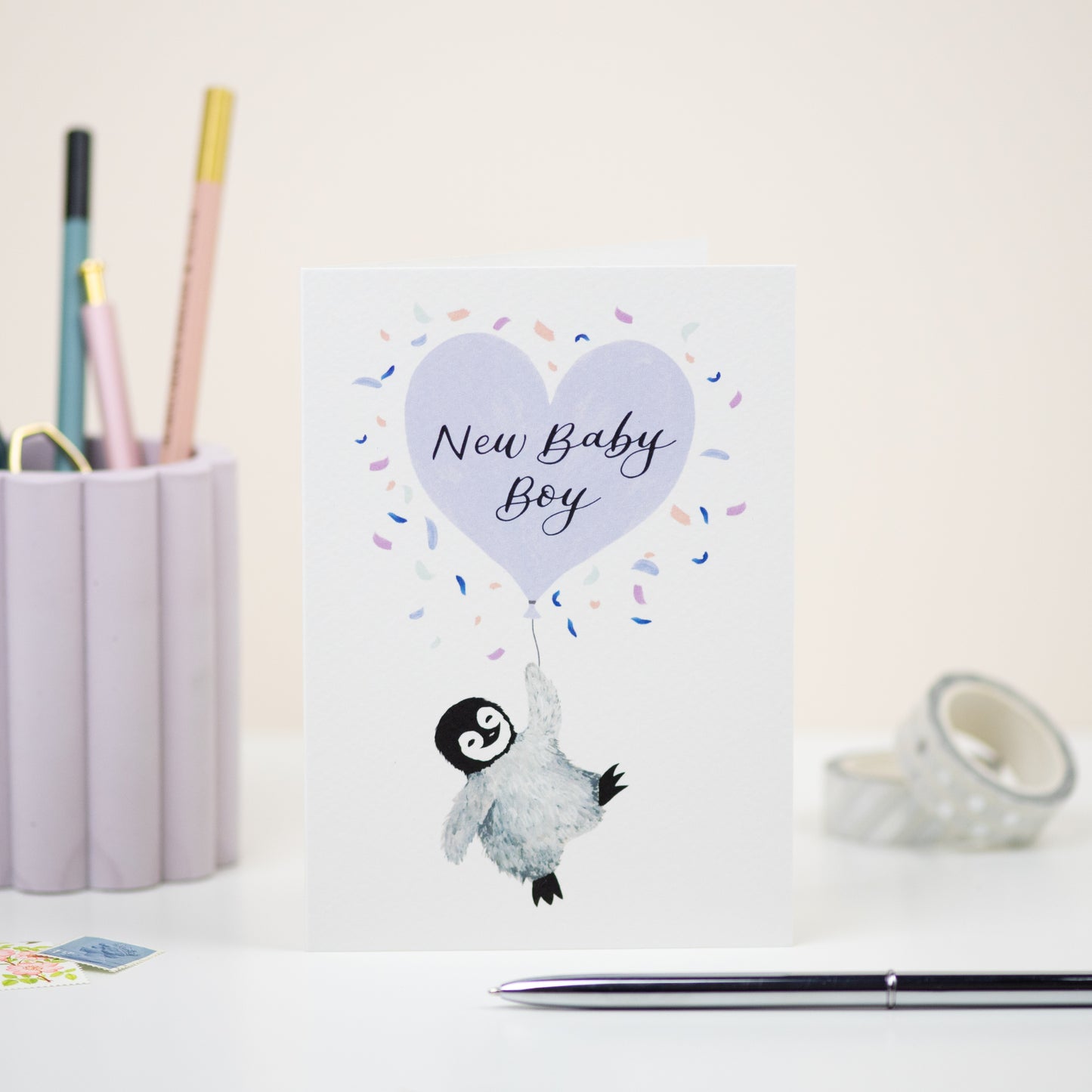 New Baby Boy Card