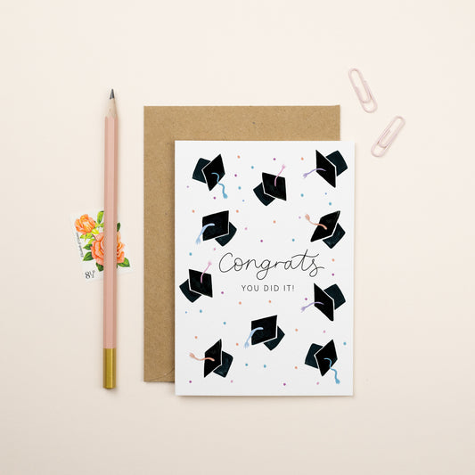 Graduation Hats Card