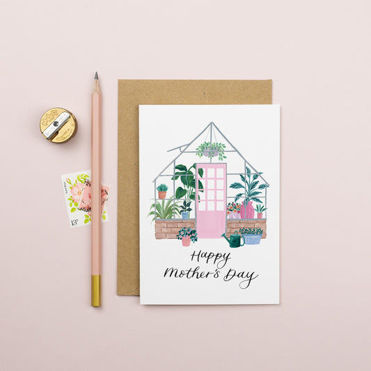 Greenhouse Mother's Day Card