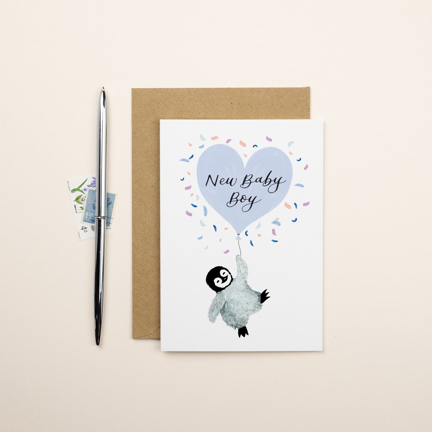 New Baby Boy Card