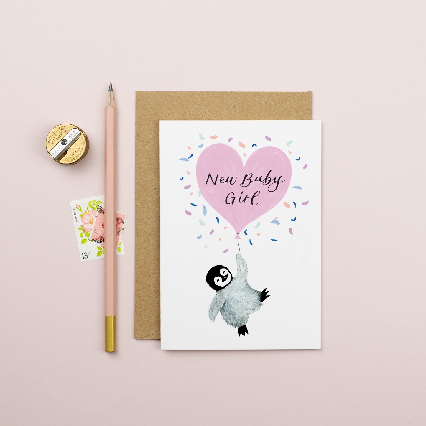 New Baby Girl Card