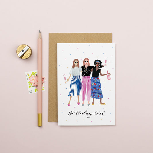 Birthday Girls Card
