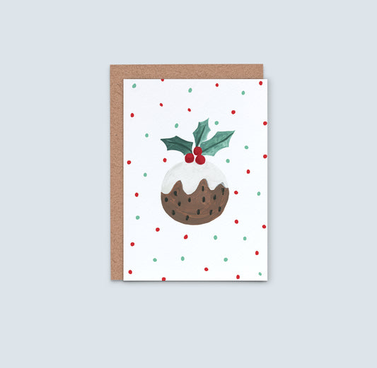 Christmas Pudding Card